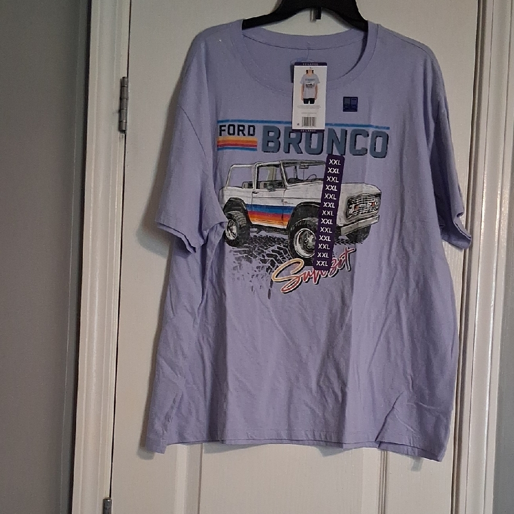 Ford Womens Bronco T-Shirt - Light Purple